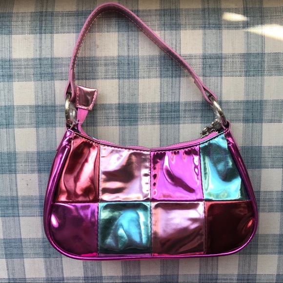 90s Inspired Metallic Purse. Brand New. - Picture 1 of 3